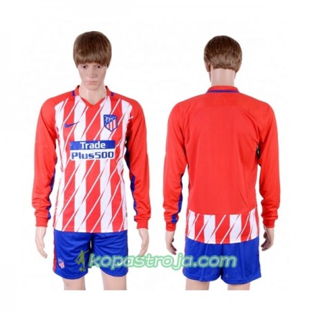Billiga Fotbollströjor Atlético Madrid Hemma tröja 2017/18 Långärmad